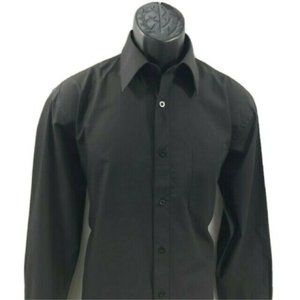 Daniel Ellissa Men's Dress Shirt Black